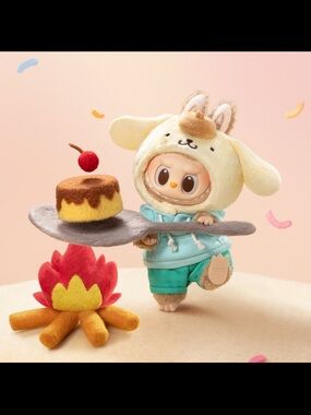 THE MONSTERS × Hello Kitty and Friends Series-Vinyl Blind Box Pompompurin